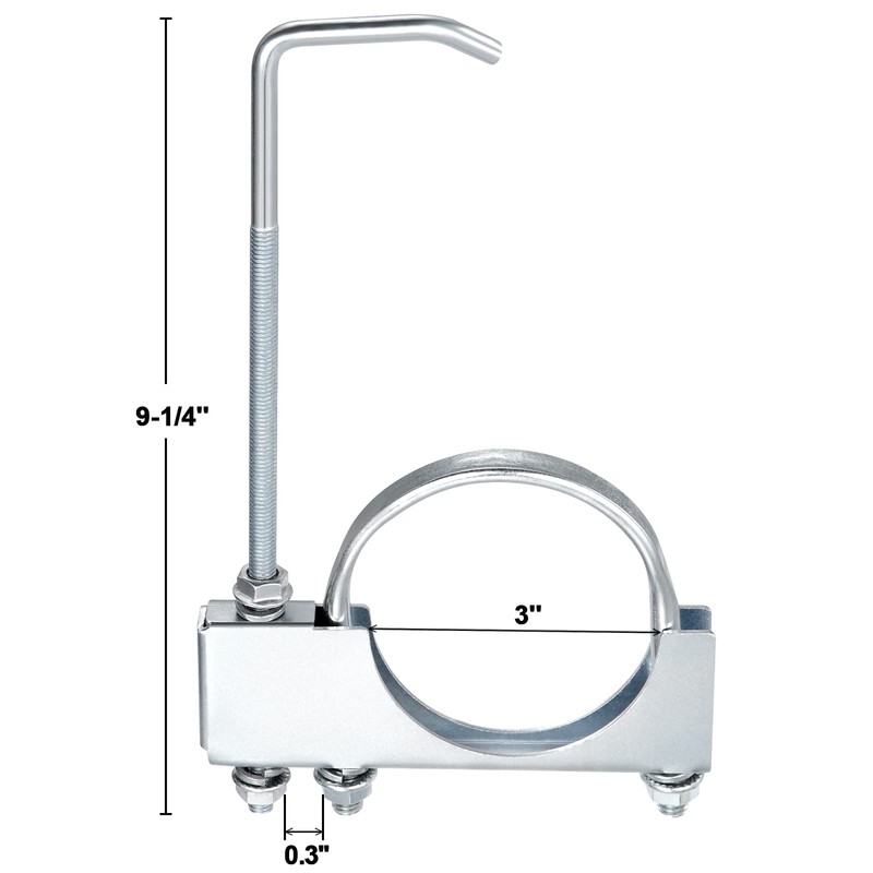 3" Universal Exhaust Clamp With Hanger For Ford F150 And