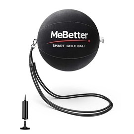 Golf Smart Ball Swing Trainer for Beginners, Inflatable Golf Training Aid for Arm Position, Tempo Practice and Home Drills