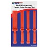 TCP Global 4 Piece Non-Marring Plastic Chisel Scraper Set -