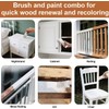 6.35 fl oz Wood Touch-Up Paint for Doors, Cabinets, Furniture