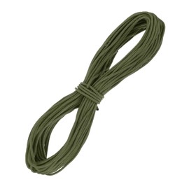 sourcing map 6mm x 27.5m Polypropylene Rope,Solid Braided Utility Rope All Purpose Boat Marine Cord for Camping,Flag Pole,Clothesline,Outdoor,Army Green