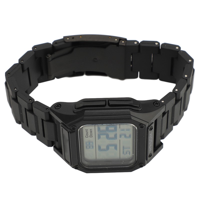 Digital Watch 50m Waterproof Backlit Display Electronic Watch with Alarm
