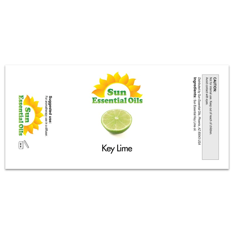 Sun Essential Oils 8 oz Key Lime Essential Oil