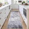 ROYHOME 2x6 Modern Abstract Runner Rug Non Slip Soft Rug