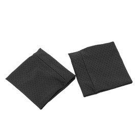 CHICIRIS munequeras Sudor, 2 Piezas munequeras Deportivas, munequeras para Sudor, Brazalete de Enfriamiento Elástico Unisex, para Deportes, Baloncesto, bádminton, Tenis de Mesa, Acampar (Negro)