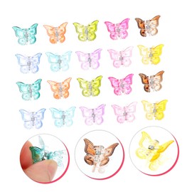 WOONEKY 80pcs Butterfly Hair Clips Decorative Hair Claw Barrettes for Boys and Girls and Women Spring Clips for Parties Daily Use