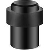 TPOHH Stainless Steel Cylindrical Floor Mount Door Stop with Soft