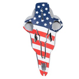 Do-All Outdoors ABAM5 Do All Outdoors American Iron Buck Antler Mount, Red/White/Blue, 15.75" x 8.1" x 2.6", Red/White/Blue, 15.75" X 8.1" X 2.6"