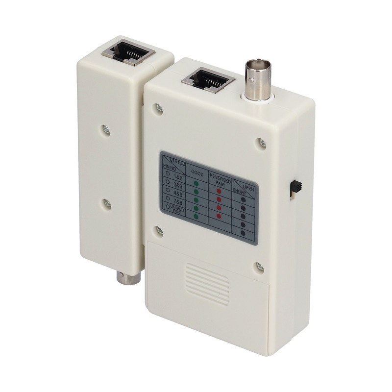 248 Cable Tester Automatic Scanning RJ45 RJ12 RJ11 Network Wires