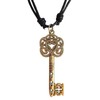 Bijoux de Ja Antique Bronze Celtic Knot Skeleton Key Charm