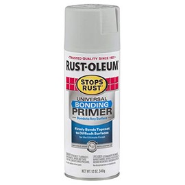 Rust-Oleum 330491 Stops Rust Universal Bonding Primer, 12 oz, Gray