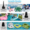 Newpol Inflatable Bed Pump(AC:110-120V Power Plug), Electric Air Pump with