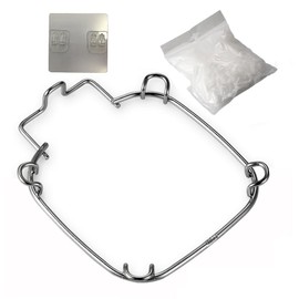 CXINCFBFUSH 48 Pcs Triangle Corner Drainer Net No Triangular Corner Kitchen Drain 304 Stainless Steel Triangle Corner Net Kitchen Utensil Trash Bag Holder