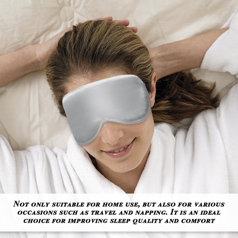1 Simple Eye Mask and 1 Hair Scrunchie, Sleep Blackout