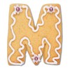 Staedter Letter M Cookie Cutter, Silver