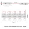 Lulin 100PCS Waterproof Super Bright Led Module Strip Lights White,