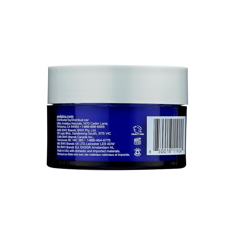 Andalou Naturals Bálsamo limpiador de hidratación profunda, 3 FZ