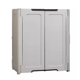 HDX Freestanding Garage Base Cabinet in Light Grey (30 in. W x 36 in. H x 19 in