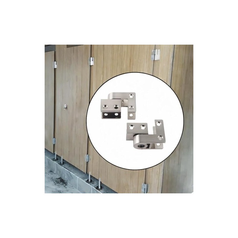 Fenteer Bisagras para mampara de Inodoro, bisagra de Puerta, Accesorio