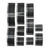 10pcs Leather Punch Incisive Thick Shallow Circle Shape High Carbon