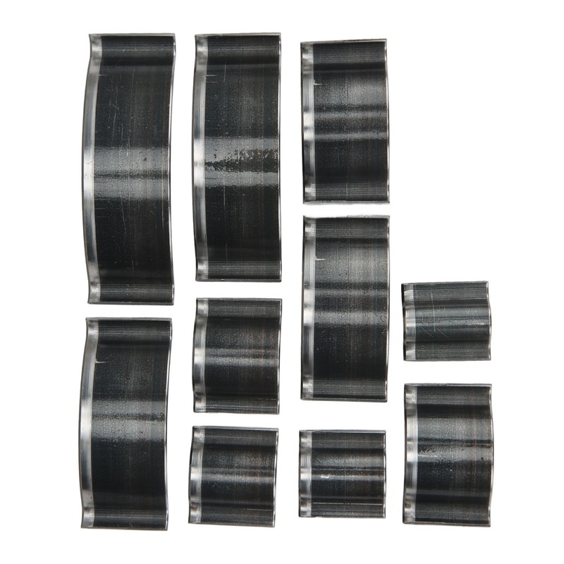 10pcs Leather Punch Incisive Thick Shallow Circle Shape High Carbon