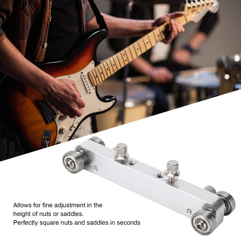 Guitar Nut Sander Adjustable Bridge Saddle Grinding Sanding Tool Luthier