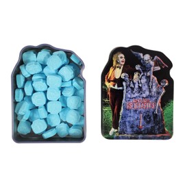 Beetlejuice Afterlife Sours Blue Raspberry Candy (12 Pack) with 2 Gosutoys Stickers