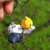 GANPUB 1Pc Random pattern Kitten Key Chain Couple Gift Fashion
