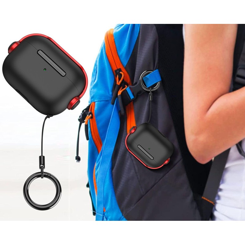 Airpods Pro Case with Safety Lock, Shockproof, Airpods Pro Case,