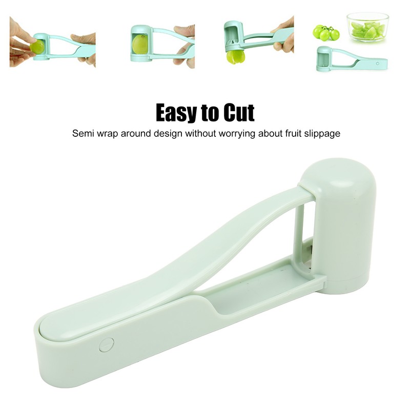 Grape Cutter Multifunction Safe Efficient Portable Strawberry Cutter for Grape