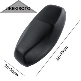 Motorcycle Seat Cover Leather, Motorcycle Seat Cover, Waterproof, Universal Motorcycle Seat Covers, Motorcycle Scooter Moped Seat Cover, Seat Cover for Most Types of Motorcycles and Scooters