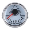52mm Universal Boat Rudder Angle Indicator 0-190ohm Signal with Rudder