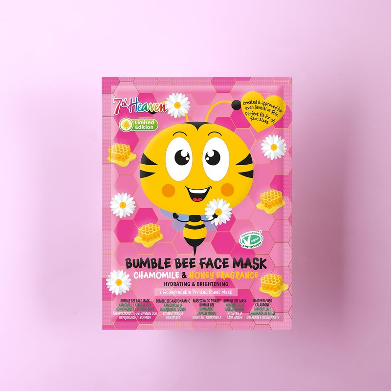 7th Heaven Bumble Bee Face Mask with Chamomile & Honey