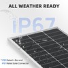 4 Pack 7W Solar Panel Charger Compatible with Ring Outdoor