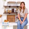 The Ría Safford Collection by iDesign Open Front Wire Basket