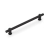 Schaub Fonce Cabinet Bar Pull Matte Black, 8” cc