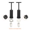 sourcing map 1 Set of 5 G9 Light Base Rings