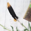 Vintage Classical Fountain Pen Feather Quill Dip Pen Ink Bottle