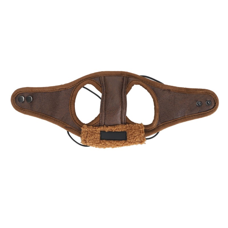 Dog Aviation Hat Soft Warm Adjustable Rope Retro Fashionable Pet