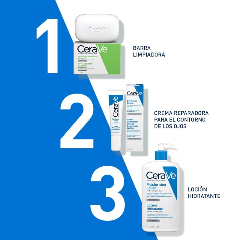 CeraVe Loción Hidratante 562ml Hidrante diario para rostro y cuerpo