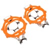 2Pcs Ice Traction Cleats Anti Skid Shoe Crampon Cover Snow