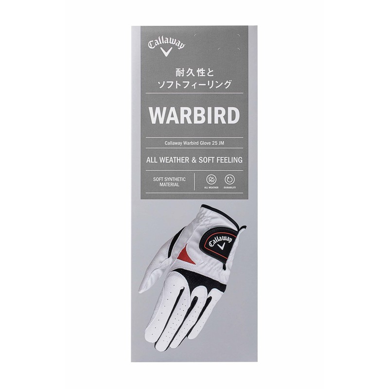 Callaway WARBIRD LH BLK 26 25 Gloves, 10.2 inches (26