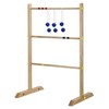Hathaway Solid Wood Ladder Toss Game Set Brown