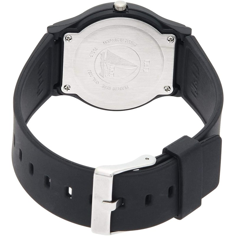 Citizen Q&Q VP46-852 Analog Wristwatch, Waterproof, Urethane Strap, White, white