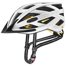 uvex city i-vo MIPS – Lightweight City Helmet for Men and Women – MIPS System – incl. LED Light – All White Matt – 52–57 cm