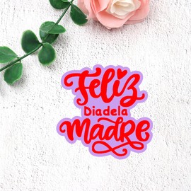 Español Feliz Día De La Madre Die Cuts for Card Making Spanish Metal Cutting Dies for DIY Paper Scrapbooking Decor Embossing Crafts