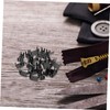 Operitacx Zipper Stops 20pcs Metal Zipper Stops Supplies Four-Claw Foot