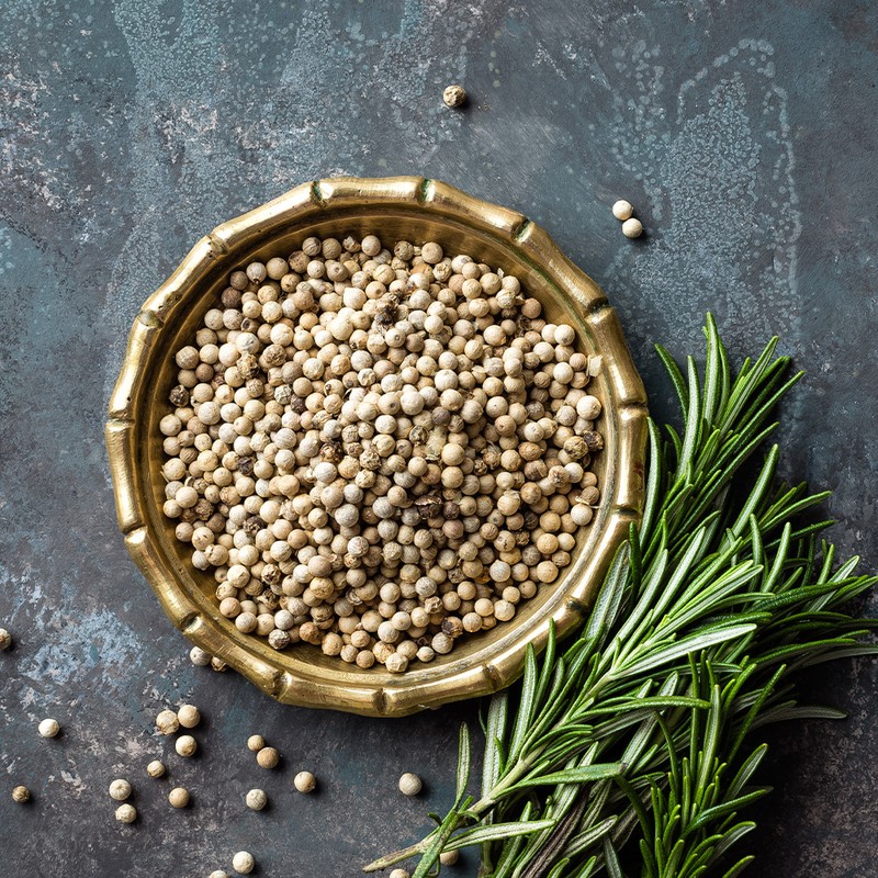 Fresh Herbs, Vietnamese Whole White Pepper, 100g White Pepper Spice,