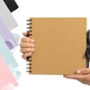 Scrapbook Spiral Bound Photo Album for Wedding Couple Travel Memory