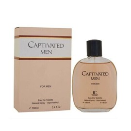 Cologne Captivated Men for men Eau De Toilette 3.4 oz